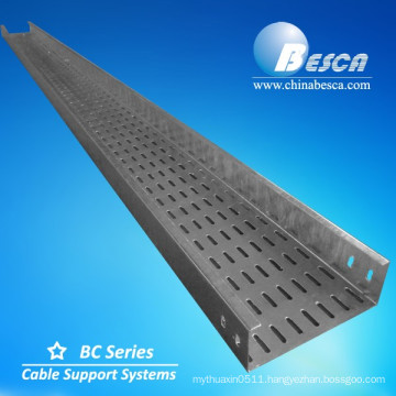 Pop Popular Hot Dip Galvanized Outdoor Perforated Cable Tray Sizes Certificated